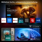 PHILIPS 55PUS8200 55 Zoll 4K Smart TV mit Ambilight & Dolby Atmos – Premium LED Fernseher 2025 – Bild 6