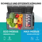 Alpicool KLS58 47L Kompressor Kühlbox Dual Zone – APP-Steuerung, -20°C, 12V/230V – Bild 5