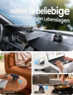 JOYROOM Handyhalterung Auto Armaturenbrett mit Gel & Saugnapf – Universal bis 19 mm – Bild 8