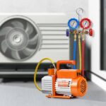 VEVOR 3,5 CFM Vakuumpumpe mit Manometer-Set – Klimaanlage für R134a, R22, R12, R502 – Bild 8