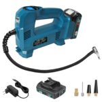 Waitley Kabelloser Akku-Kompressor 150 PSI mit Makita 18V – tragbare Luftpumpe mit LED