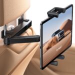 Lamicall Tablet Halterung Auto Kopfstütze – Faltbar mit Alu-Teleskoparm für iPad & Smartphone
