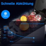 AAOBOSI 15L Kompressor Kühlbox 12/24V 230V – Mobile Kühlung mit App-Steuerung für Auto & Camping – Bild 3
