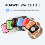 HUAWEI Watch FIT 3 Smartwatch – 1,82" AMOLED Display, GPS, Fitness-Tracking Weiß – Bild 2