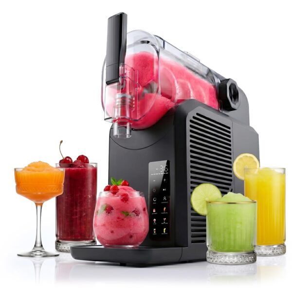 Seeger SuperSlush 2L Slush Maschine – 7 Programme & InstantFreeze 15 Min Technologie