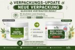 Bio Hanf-Gel EXTRA STARK 200ml – Kühlmassagegel mit 16 Pflanzenwirkstoffen für Nacken & Muskeln – Bild 8