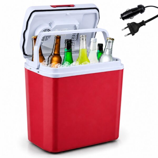 Arebos 20L Elektrische Kühlbox – Kühlen & Warmhalten für Auto & Steckdose