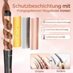 BESTOPE MIX Welleneisen Set 5 in 1 – Lockenstab mit 5 Aufsätzen & Schnellaufheizung – Bild 2