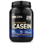 Optimum Nutrition Gold Standard 100% Casein 924g – Proteinpulver Chocolate Supreme für Muskelaufbau