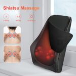 COMFIER Shiatsu Nackenmassagegerät mit Wärme – 8 Massageknoten für Rücken & Schultern – Bild 6