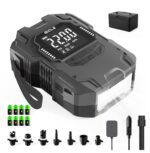 GICLE Elektrische SUP Pumpe 22 PSI mit Akku & Kabelanbindung – Aufblaspumpe für Wassersport