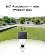 eufy eufyCam E30 Solar-Überwachungskamera – 360° Schwenk & KI-Tracking für drahtlose Außenüberwachung – Bild 2