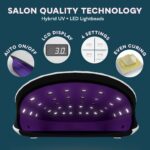 SUNUV UV LED Nagellampe mit 36 LEDs, LCD-Anzeige & Infrarot-Sensor – Schnell-Härtelampe für Gel-Nägel – Bild 6