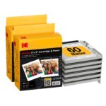 KODAK ICRG360 Farbpatrone & Fotopapier – 60 Fotos (7,6×7,6 cm) für Mini Shot