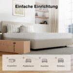 Novilla 7-Zonen Kaltschaummatratze 140x200 cm H3/H4 – Ergonomische Unterstützung mit Öko-Tex Zertifikat – Bild 6