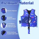 Nigecue Kinder-Schwimmweste aus Neopren mit Auftriebskörpern – Sicher schwimmen lernen – Bild 3