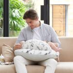 Momcozy Stillkissen mit Sicherheitsumrandung – Ergonomisches Mehrzweckkissen für Mutter & Baby – Bild 2