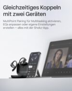 SHOKZ OpenFit Air – Open-Ear Bluetooth-Kopfhörer mit 28h Akku & IP54 Schutz – Bild 9