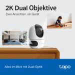 Tapo C245D Dual-Kamera 2K – Dual-Objektiv Überwachung mit kostenloser KI-Erkennung – Bild 3