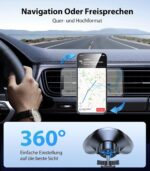 VICSEED Magnetische Handyhalterung Auto Lüftung – MagSafe kompatibel für iPhone & Samsung – Bild 6