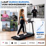 Sportstech sProRun Laufband klappbar – 12 km/h, 9% Steigung, bis 120 kg für Homeoffice – Bild 8
