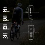 SIGMA Aura 100/Blaze Link Fahrradlicht Set – 100 Lux Frontlicht mit Bremsfunktion – Bild 5