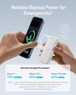 Anker 621 Magnetic Battery MagGo 5000mAh – Kompakte Magnetische Powerbank für iPhone – Bild 3