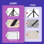 120 Zoll Beamer Leinwand mit Stativ – LEORFI 4K HD Projektionsleinwand tragbar – Bild 2