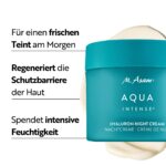 M. Asam Aqua Intense Nachtcreme 100 ml – Hyaluron Gesichtscreme für intensive Regeneration – Bild 2