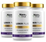 3er Sparpaket Leber Kur Kapseln mit Mariendistel & Cholin – 8-Fach Komplex für Leberfunktion