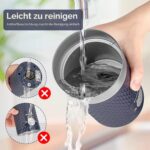 SIMPLETASTE Milchaufschäumer 4-in-1 – Automatischer Milchschäumer für Latte & Cappuccino – Bild 6