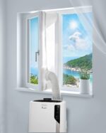 De'Longhi Universal Fenster-Installationskit DLSA012 – Abdichtung für mobile Klimageräte – Bild 2