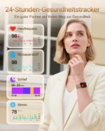 Fitpolo Smartwatch 1,85" mit Telefonfunktion – Fitness Tracker für iOS & Android – Bild 3