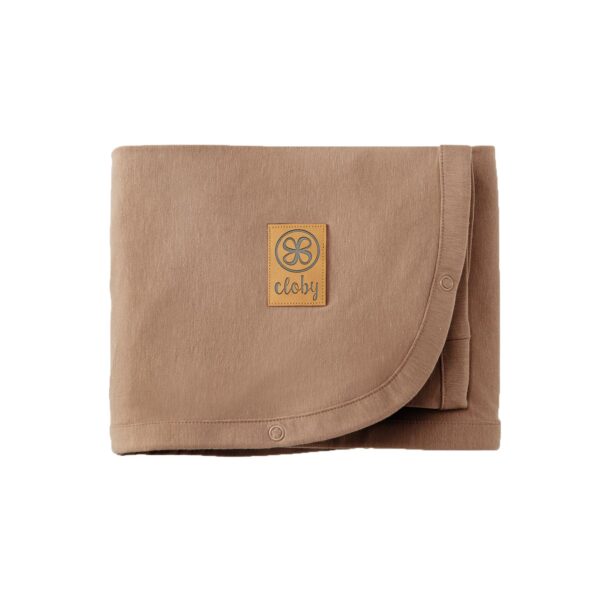 Cloby Multifunktionale Baby UV-Schutzdecke UPF 50+ – Peanut Brown