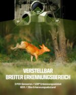 CEYOMUR Solar Wildkamera 64MP 4K Wi-Fi 6 – Bewegungsmelder mit Handyapp & IP66 Wasserschutz – Bild 8