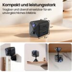javiscam 4K Mini Überwachungskamera mit 2800mAh Akku – WiFi Innenkamera mit Nachtsicht – Bild 2