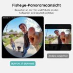 BOIFUN 2K WLAN Video Türklingel mit 180° Weitwinkel & AI-Personenerkennung – ohne Abo – Bild 2