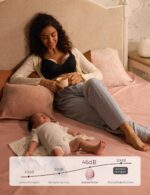 Momcozy Mobile Flow M9 Freihändige Milchpumpe – App-gesteuert, 15 Stufen, 24 mm – Bild 7