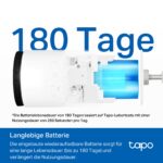 Tapo C410 Überwachungskamera Aussen mit Akku & Farbnachtsicht – 2K WLAN Kamera ohne ABO – Bild 8