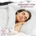 EVAN BROWNS® Bettenset 135x200 4-teilig – Bettdecke & Kopfkissen mit ÖKO-TEX Zertifikat – Bild 5