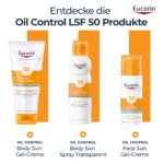Eucerin Oil Control Body Sun Spray LSF 50+ – Transparenter Sonnenschutz für Sportler – Bild 7