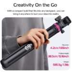 ULANZI MT-89 Aluminium Lichtstativ 208cm – Professionelles Kamera & Smartphone Stativ – Bild 4
