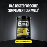 ESN Ultrapure Creatine Monohydrate – 300 Kapseln à 3 g Kreatin für Kraftsport – Bild 2