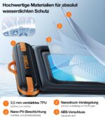 TORRAS IP68 Wasserdichte Handyhülle mit Doppelfächern – 500g Auftrieb für Wassersport – Bild 4