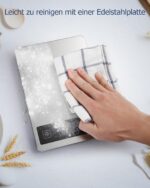Drcowu Digitale Küchenwaage 15 kg – Profi-Lebensmittelwaage mit Edelstahl & Tara-Funktion – Bild 6