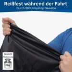 HiLo sports Fahrradschutzhülle für 2 E-Bikes – 600D Ripstop Heckträgerabdeckung wasserdicht – Bild 5