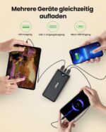 JIGA Power Bank 27000mAh mit 22,5W PD-Schnellladung – Tragbares Ladegerät für iPhone & Android – Bild 6