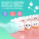 Seago Elektrische Kinderzahnbürste ab 3 Jahren mit LED-Licht & Smart Timer – SG2139 – Bild 3