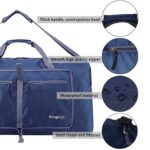 ehsbuy 60L Reisetasche Faltbar mit Schuhfach – Wasserdichte Sporttasche für Herren & Damen – Bild 4