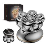 MAXGROOM Kopfrasierer mit 7D Schwebekopf – 1400mAh Akku & 8800RPM für Herren
